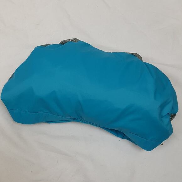 Eddie Bauer Women's Microlight Down Packable Jacket turquois sz XL - Picture 4 of 6